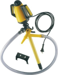 Elektrische pomp 75 l/min, 200 V, dompeldiepte 1000 mm voor media met lage viscositeit