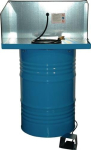 Trommelmodel kleine onderdelenreiniger H 400 x B 800 x D 550 mm voor 2