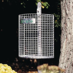 Afvalbak met geperforeerde bodem 27 l, BxDxH 430x210x400 mm Gegalvaniseerd gaas