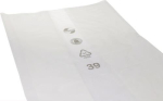 Plastic zak 950 l 900/600x1800 mm, 60 µm Transparant