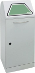 Verzamelaar voor recyclebaar afval 75 l H1000xB400xD380 mm, plaatstaal Vuilniszakhouder, zonder pedaalhendel