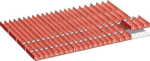 Ladeverdelers 918x612x50 mm, 64 stuks Trogdelen/scheidingswanden