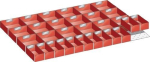 Ladeverdelers 918x612x100 mm, 24 stuks Vakken invoegen