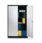 Hinged door wardrobe 4 shelves Load capacity 65 kg H1950xW1200xD420 mm