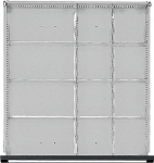 Ladeverdelingsmateriaal voor voorhoogte 60mm 1/2 - 1/4 steek Onderwerpen