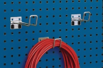 Hanger hook 60x100 mm galvanised Ø 6 mm PU 5 pieces