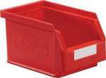Sichtlagerkästen LxBxH 230x140x130 mm rot Gr. 6