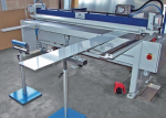 Materiaalsteun, plastic rol Breedte 300 mm Hoogte 750-1230 mm Laadvermogen 150 kg