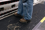 Edge profile for industrial mat Long side S 12.5 mm, black/yellow PVC Price per running metre
