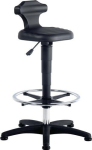 Sitz-/Stehstuhl Flex Sitzhöhe 510-780 mm Integralschaum, mit Fußring