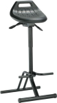 Stehhilfe drehbar Sitzhöhe 640-840 mm schwarz,Fußteil klappbar