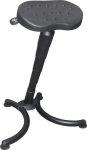 Standing aid PU foam Black tubular steel Seat height 620-830 mm