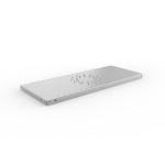 Additional shelf LxD 1000x400 mm, galvanised Meta Fix 150