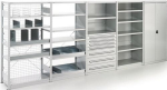 Back panel, wire panel HxW 2900x900 mm, galvanised Meta Clip, incl. fastening material