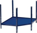 Eckfachbaden blau RAL 5022 H 520 x B 540 x T 390 mm LOGS-Nr. 231