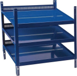 Fachbodenteil blau RAL 5022 H 520 x B 540 x T 390 mm LOGS-Nr. 20