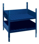 Fachbodenteil blau RAL 5022 H 520 x B 540 x T 390 mm LOGS-Nr. 40