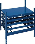 Schubladenteil blau RAL 5022 H 520 x B 540 x T 390 mm LOGS-Nr. 220