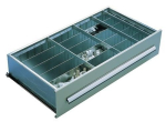 Trennblech für Schublade HxB 200x225 mm, verzinkt Meta Clip