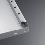 Additional shelf with 4 shelf supports LxD 1000x600 mm, galvanised Meta Clip S3 230