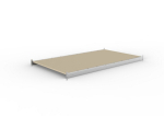 Additional shelf chipboard LxDxH 1800x1050x70 mm, galvanised Meta Mini-Rack 600 kg