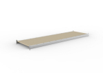 Additional shelf chipboard LxDxH 2200x650x70 mm, galvanised Meta Mini-Rack 600 kg
