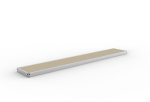 Additional shelf level with chipboard HxLxD 70x2500x400 mm, galvanised Meta Speed-Rack
