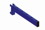 Additional cantilever arm HxLxD 30x70x500 mm, RAL 5010 Meta Multistrong Medium
