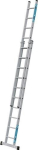 Schiebeleiter Alu 2-tlg 2x12 Sprossen Leiterlänge max 6,09 m, Arbeitsh. 6,80 m Zarges Everest 2E
