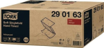 Handdoeken, 2-laags, decoratief reliëf, wit ca.LxB 230x248 mm, 3750 doekjes/VE Tork 290163, Systeem H3