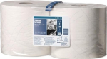 Reinigingsdoekje Tork Advanced 420 2-laags, wit, LxB 340x235 mm Tork 130041, PU= 2 rollen, prijs/rol