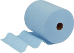 Wischtücher 1-lagig, perforiert, geprägt blau, LxB 380x310 mm Wypall X60 8371 Blätter/Rolle 500