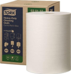 Reinigingsdoekje Tork Premium 530 1-laags wit, 280 vellen, rol Tork 530137