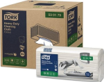 Cleaning cloth Tork Premium 530 1-ply, white, 5 Top Pak/KTR Tork 530178, System W4