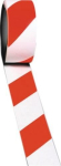 Bodenmarkierungsband L=33 m, B=50 mm, rot/weiß selbstklebend PVC
