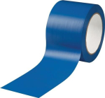 Bodenmarkierungsband L=33 m, B=75 mm, blau selbstklebend PVC