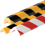 Corner protection type H red-white 1000 mm Polyurethane foam