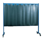 Beschermende wand 1pc. rood Dikte 2mm Beschermlamellen KEMPER