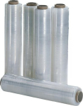 Stretch film wide.450 mm 20my transparent Roll 2.39 kg