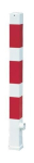Fire brigade post HxWxD 900x70x70 mm, triangular lock Galvanised steel, with ground socket