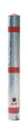 Steel locking post, galvanised with sleeve