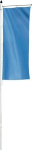 Vlaggenmast met draaibare beugel HxØ 9 m x 100 mm Hard geanodiseerd aluminium, slinger