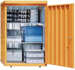 Regalboden B1200xT800 mm Holzwerkstoffplatte 22 mm f. Materialcontainer B1420xT1080/1490 mm