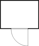 Material container galvanised with Wooden floor, disassembled delivery. WxDxH 2100x1140x2150 mm