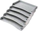 Schrägablage passend für Roll- und Standcontainer Set = 5 Stück