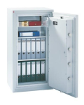 Veilig SE III HxBxD 1800x1190x730mm 760 liter 2 deuren, 4 legplanken, lichtgrijs