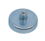 Haftmagnet mit Innengewinde 63 mm, M8 ca. 350 N Zugkraft