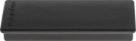 Rechteckmagnet BxTxS 55x22x8 mm schwarz Haftkraft 1,3 kg