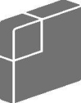 Schaukasten mit ESG-Glasschwingtür 6xDIN A4 790xH790 mm für Außenbereich Alurahmen eloxiert Rückwand silberfarbig