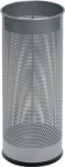 Schirmständer 15 l, ØxH 260x620 mm Stahlblech silber, gelocht